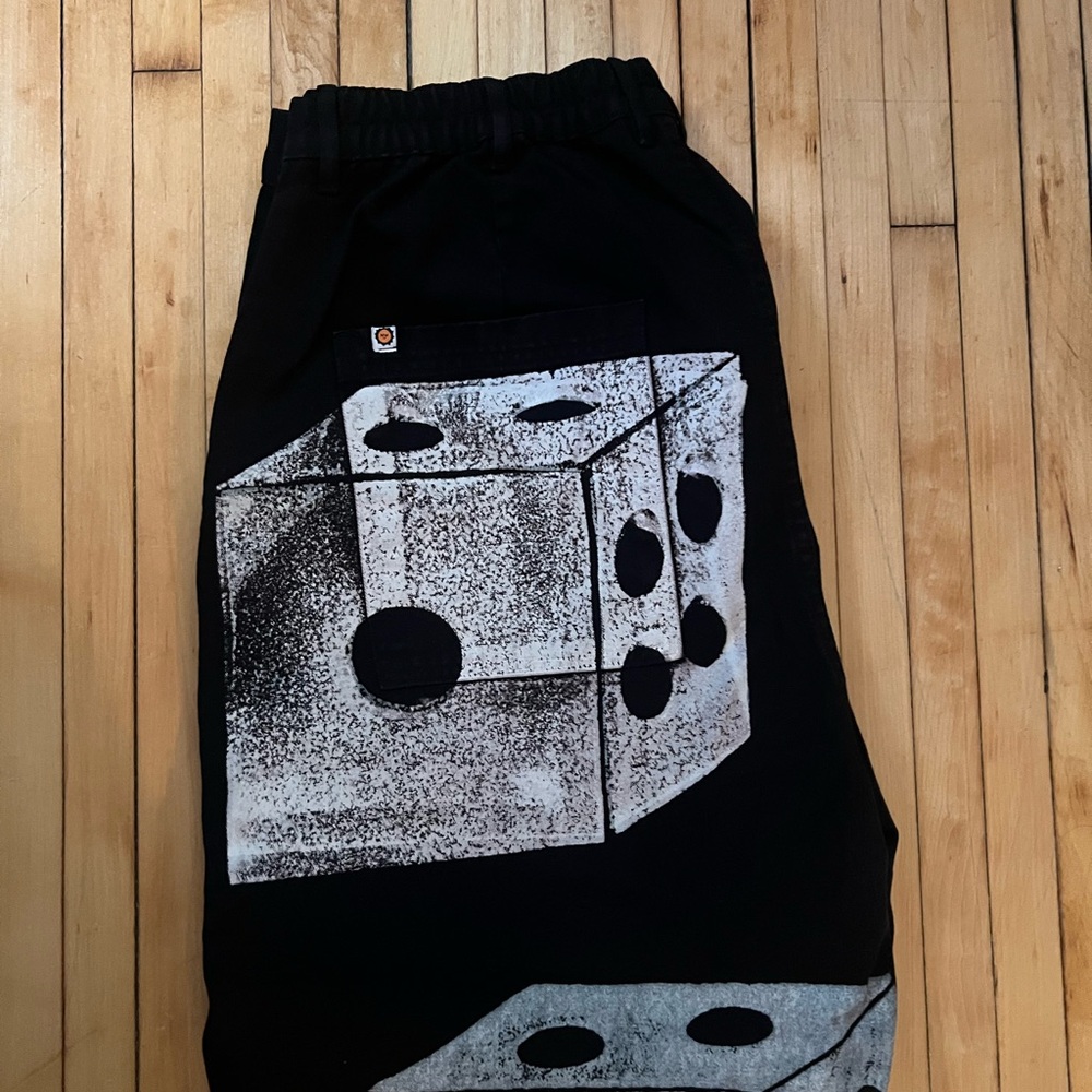 Big Bud Press Black and White Dice Work Pants